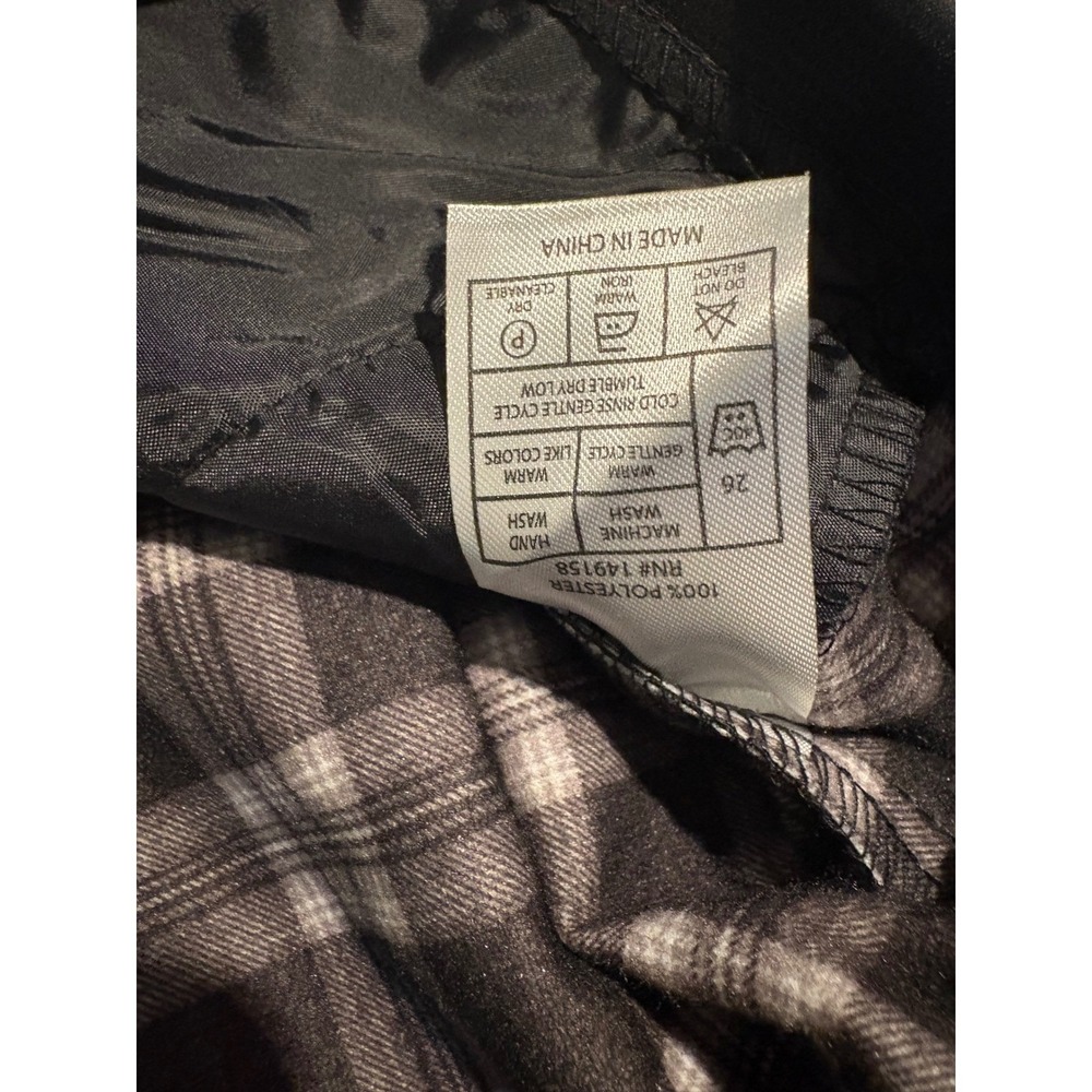 NOMAD by CRAFTFLOW Black Plaid Lined Hooded Jacket Style E THEO MN XL - Picture 9 of 14